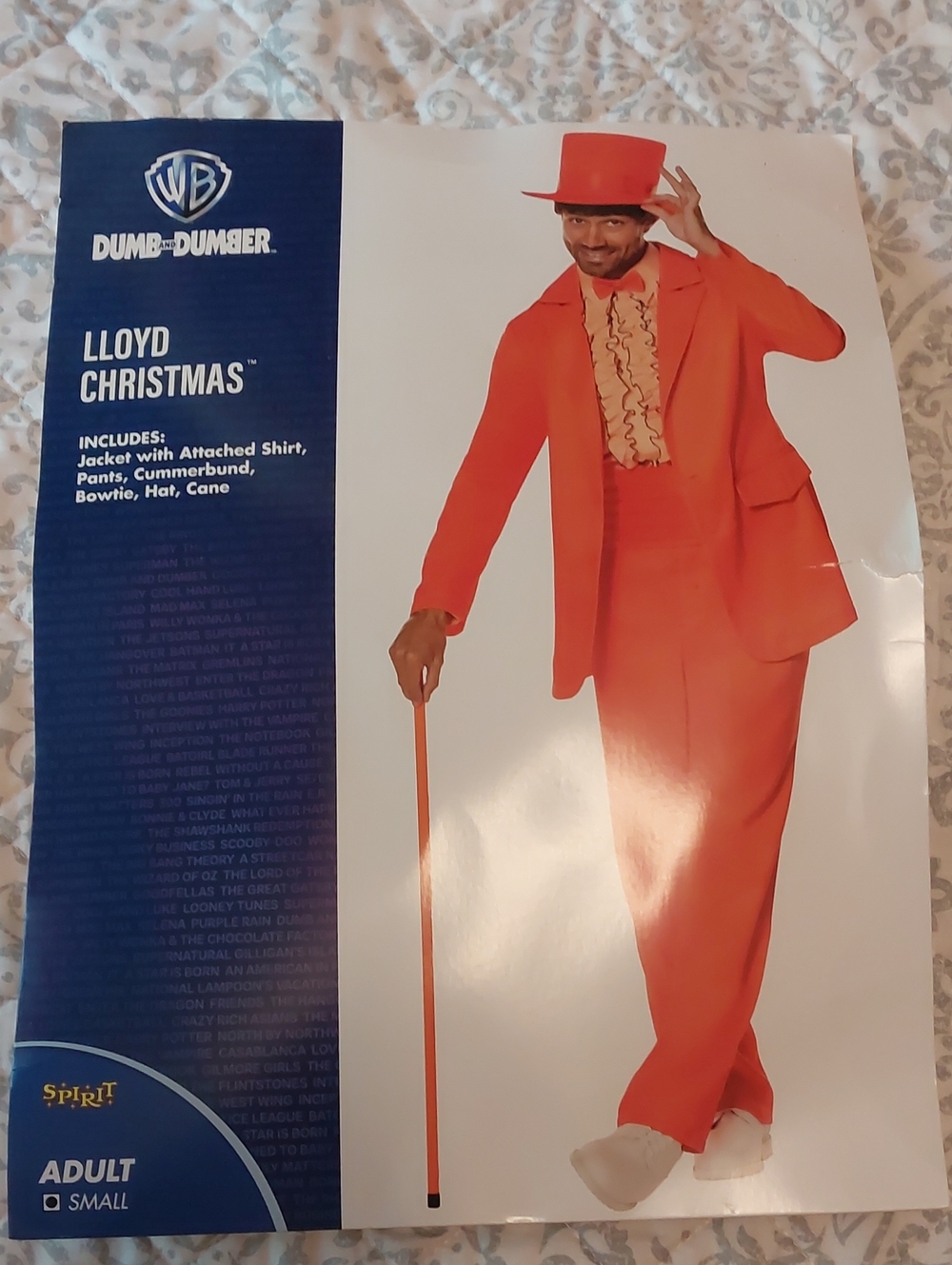 Spirit Lloyd Christmas Dumb And Dumber Orange Tuxedo